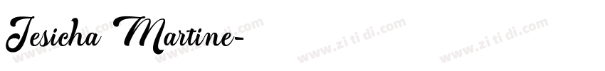 Jesicha Martine字体转换
